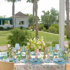 Summer Candleware | Candle Holders<Mrs. Alice Small Green Parrot Candle Holders (Pair)