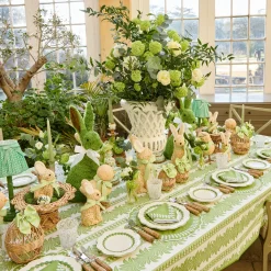Spring Decorations<Mrs. Alice Small Luciana Bow Rattan Scalloped Bowl