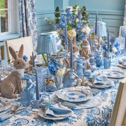 Glassware Sets | For The Hostess<Mrs. Alice Small Navy Hobnail Jug & Glasses (Set of 6)