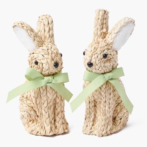Spring Decorations<Mrs. Alice Small Raffia Rabbit (Pair)