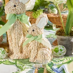Spring Decorations<Mrs. Alice Small Raffia Rabbit (Pair)
