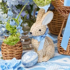 Spring Decorations<Mrs. Alice Small Raffia Rabbit (Pair)