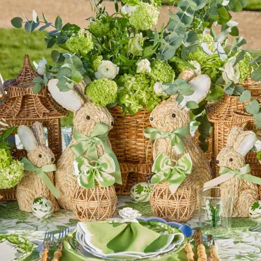 Spring Decorations<Mrs. Alice Small Raffia Rabbit (Pair)