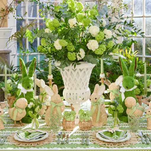 Spring Decorations<Mrs. Alice Small Raffia Rabbit (Pair)