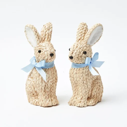 Spring Decorations<Mrs. Alice Small Raffia Rabbit (Pair)
