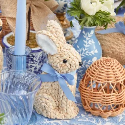 Spring Decorations<Mrs. Alice Small Raffia Rabbit (Pair)