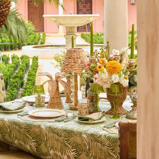 Year-round Decorations | Spring Decorations<Mrs. Alice Small Rattan Palm Tree (Pair)