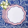 Placemats<Mrs. Alice Sofia Pink Appliqué Placemats (Set of 4)