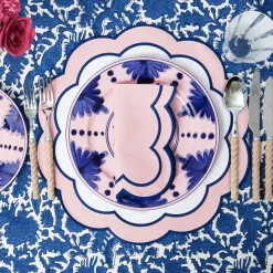 Placemats<Mrs. Alice Sofia Pink Appliqué Placemats (Set of 4)