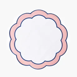 Placemats<Mrs. Alice Sofia Pink Appliqué Placemats (Set of 4)