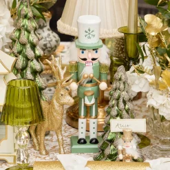 Christmas Decorations<Mrs. Alice Soft Green Nutcracker (Pair)