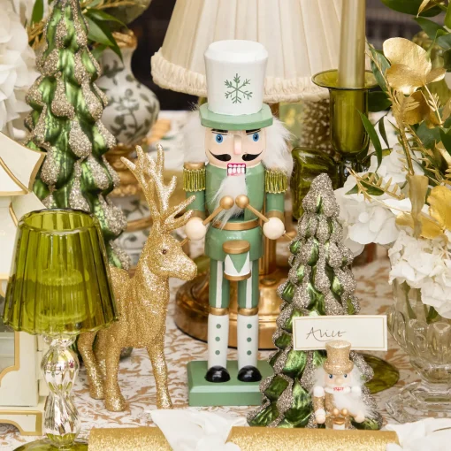 Christmas Decorations<Mrs. Alice Soft Green Nutcracker (Pair)
