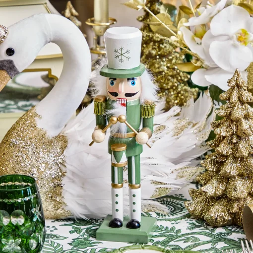 Christmas Decorations<Mrs. Alice Soft Green Nutcracker (Pair)