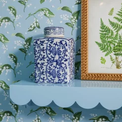 Spring Decorations | For The Homemaker<Mrs. Alice Square Traditional Ginger Jar