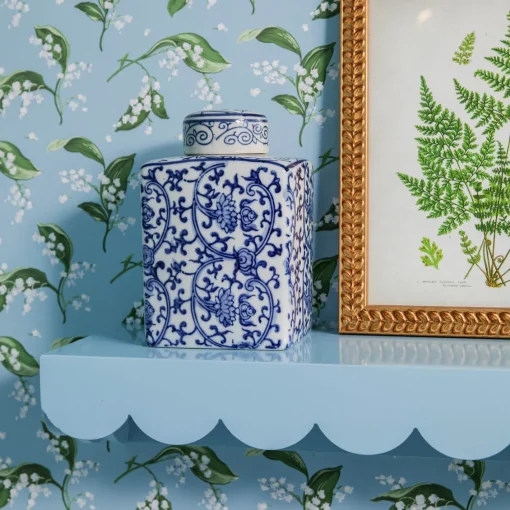 Spring Decorations | For The Homemaker<Mrs. Alice Square Traditional Ginger Jar