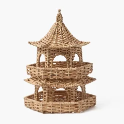 Year-round Decorations | Spring Decorations<Mrs. Alice Thea Rattan Pagoda Lantern - 30cm