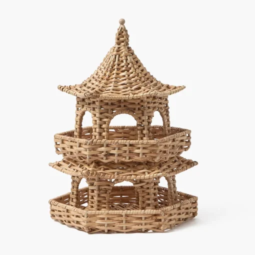 Year-round Decorations | Spring Decorations<Mrs. Alice Thea Rattan Pagoda Lantern - 30cm