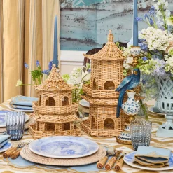 Year-round Decorations | Spring Decorations<Mrs. Alice Thea Rattan Pagoda Lantern - 30cm
