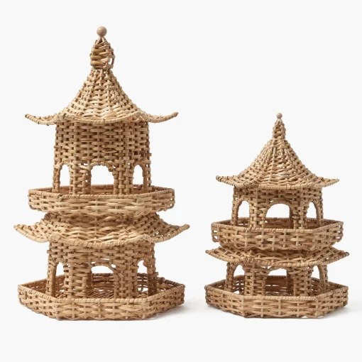 Year-round Decorations | Spring Decorations<Mrs. Alice Thea Rattan Pagoda Lantern - 30cm