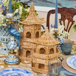 Year-round Decorations | Spring Decorations<Mrs. Alice Thea Rattan Pagoda Lantern - 30cm