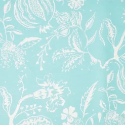 Serena Fresson Fabrics<Mrs. Alice Turquoise Chelsea Square Fabric