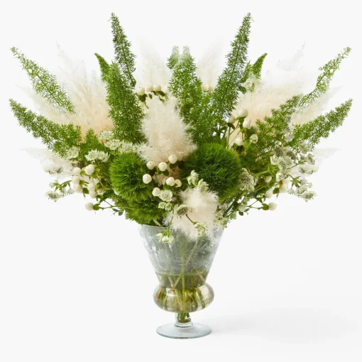 Vases | Vases & Planters<Mrs. Alice Veronica Engraved Glass Vase
