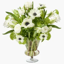 Vases | Vases & Planters<Mrs. Alice Veronica Engraved Glass Vase