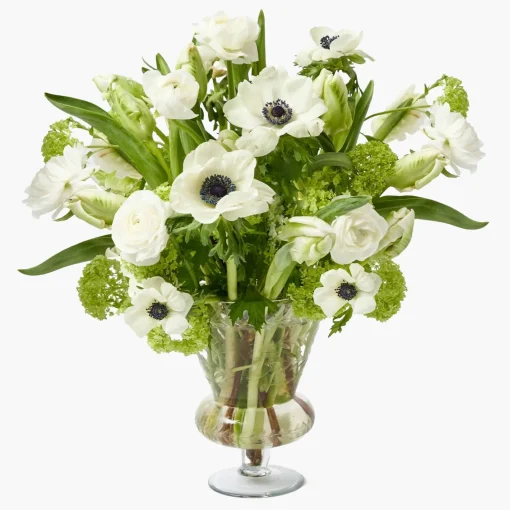 Vases | Vases & Planters<Mrs. Alice Veronica Engraved Glass Vase