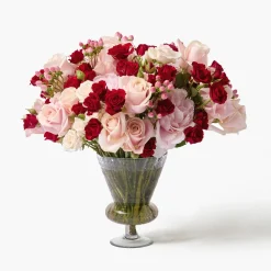 Vases | Vases & Planters<Mrs. Alice Veronica Engraved Glass Vase