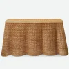 Furniture | Furniture<Mrs. Alice Vivienne Rattan Scalloped Console Table