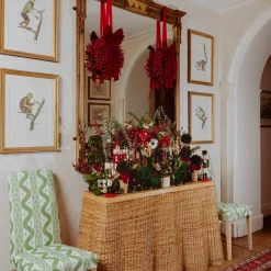 Furniture | Furniture<Mrs. Alice Vivienne Rattan Scalloped Console Table
