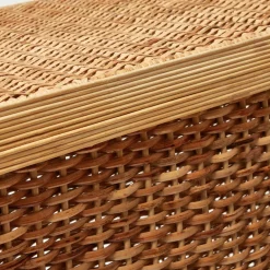 Furniture | Furniture<Mrs. Alice Vivienne Rattan Scalloped Console Table