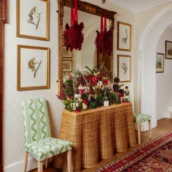 Furniture | Furniture<Mrs. Alice Vivienne Rattan Scalloped Console Table