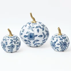 Autumn Decorations<Mrs. Alice White Chinoiserie Tole Pumpkin Family