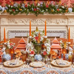 Autumn Decorations<Mrs. Alice White Chinoiserie Tole Pumpkin Family