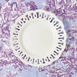 Crockery Sets<Mrs. Alice White Lace Dinner & Starter Plates (Set of 8)