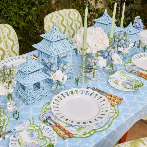 Crockery Sets<Mrs. Alice White Lace Dinner & Starter Plates (Set of 8)