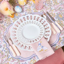 Crockery Sets<Mrs. Alice White Lace Dinner & Starter Plates (Set of 8)