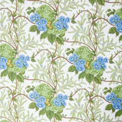 Serena Fresson Fabrics<Mrs. Alice Yellow Lady Isabella's Garden Fabric